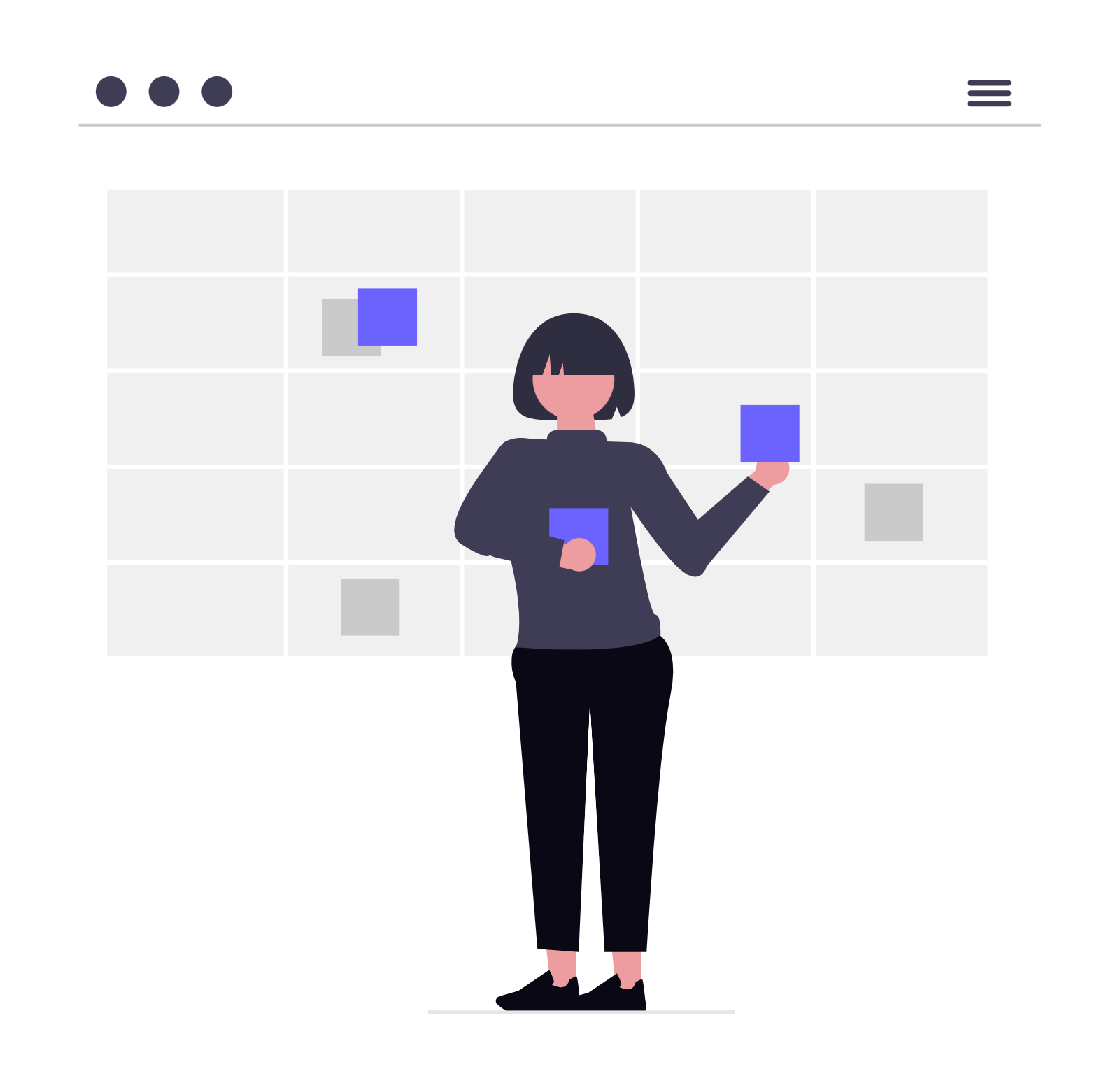 Digital calendar showing scheduled temperature checks and monitoring tasks for restaurant staff